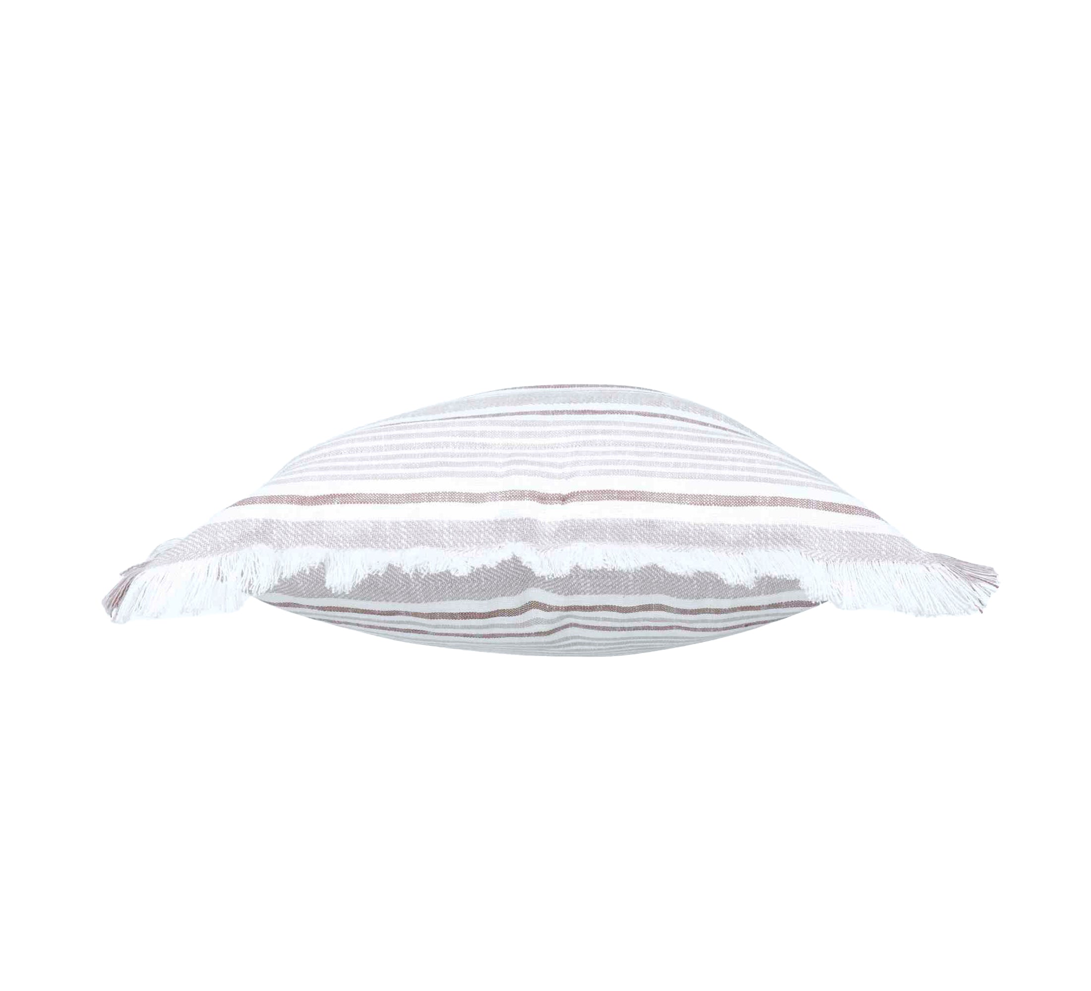Granada Slub Cushion 50x50cm Rust