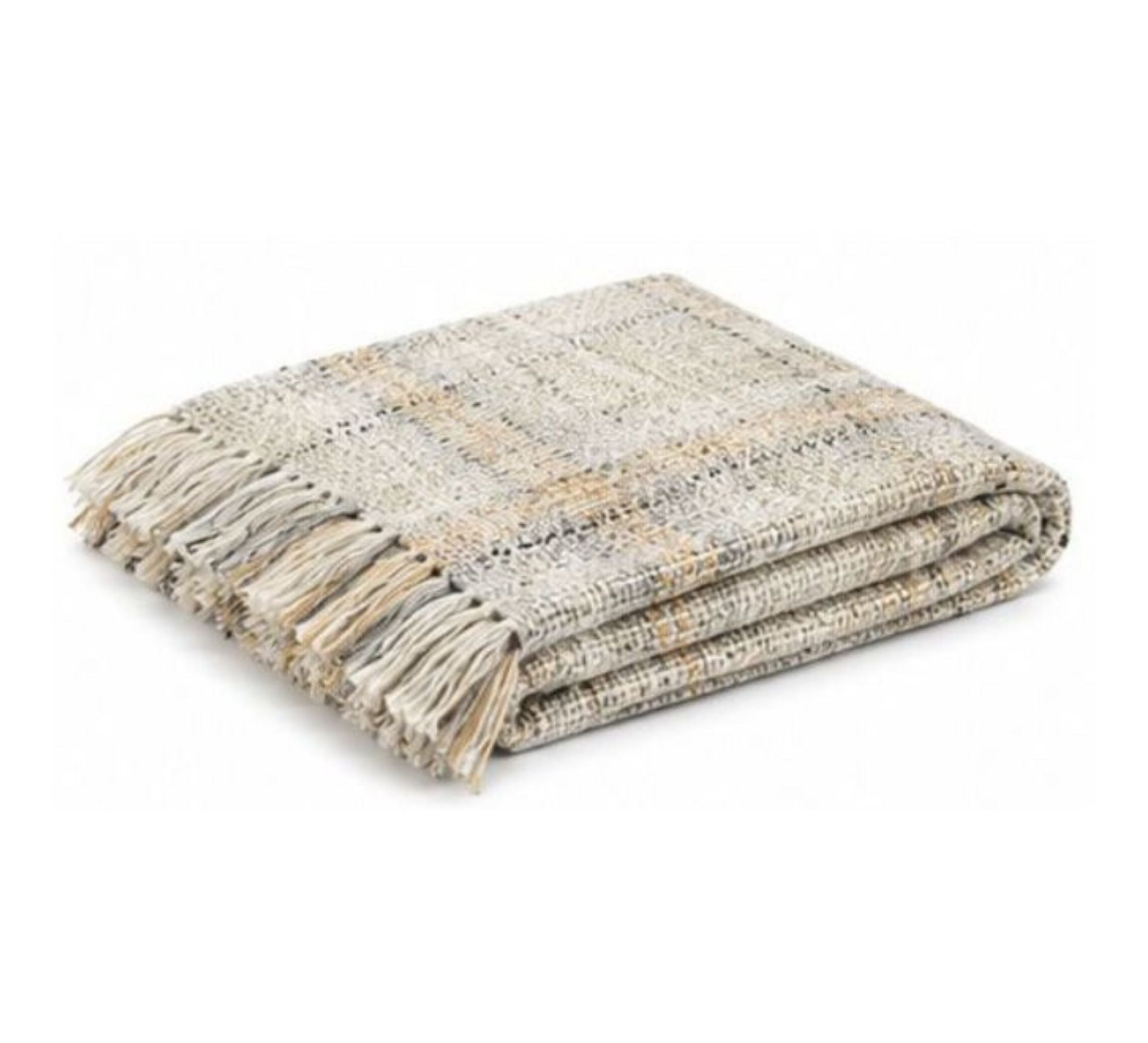 Sahara Textured Throw 130x170cm Soft Grey