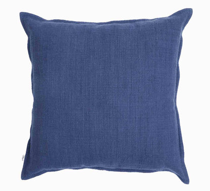 Elise Fancy Slub Cushion 50x50cm Blue
