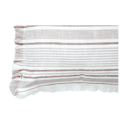 Granada Slub Cushion 50x50cm Rust