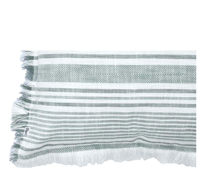 Granada Slub Cushion 50x50cm Dark Green