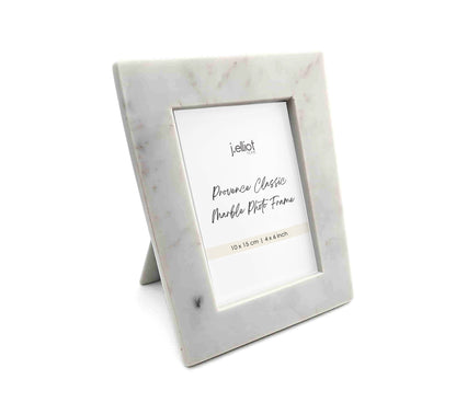 Provence Classic Marble Photo Frame 10x15cm White
