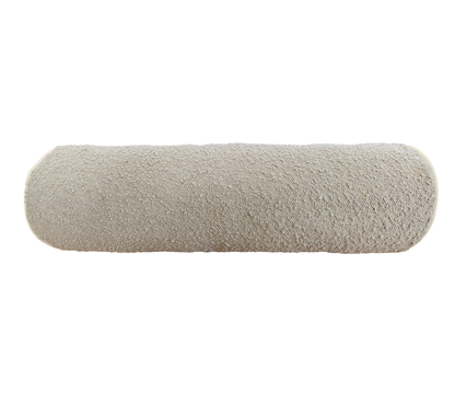 Brooklyn Bolster Boucle Cushion 18x60cm Milky Coffee