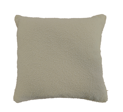 Brooklyn Feather Filled Boucle Cushion 50x50cm Khaki