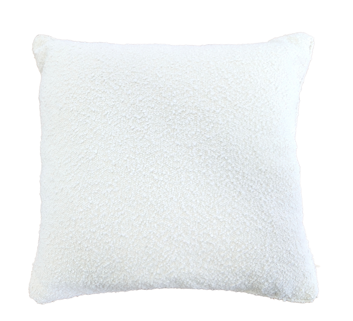Brooklyn Feather Filled Boucle Cushion 50x50cm White
