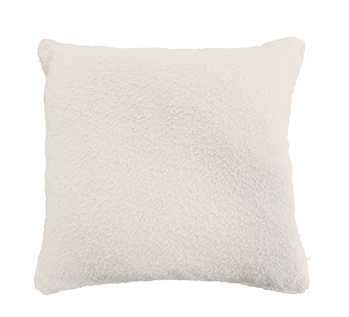 Brooklyn Feather Filled Boucle Cushion 50x50cm Milky Coffee