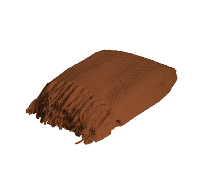 Louie Throw 130x160cm Caramel