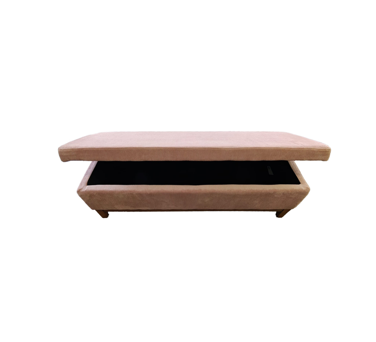 Albert Storage Ottoman 132x45x42cm Dusty Pink