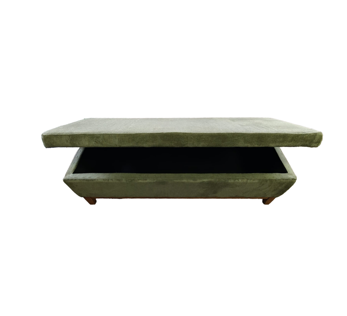 Albert Storage Ottoman 132x45x42cm Olive