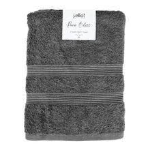 Load image into Gallery viewer, 2 Pack Terry Towel 70x130cm Charcoal
