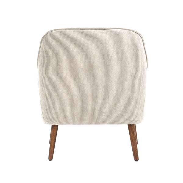 Albert Arm Chair 71x68x81cm Grey Beige