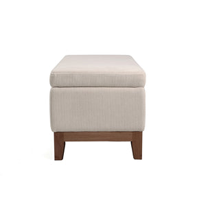 Albert Storage Ottoman 132x45x42cm Grey Beige; ETA Early May