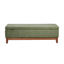 Load image into Gallery viewer, Albert Storage Ottoman 132x45x42cm Olive; ETA Early December
