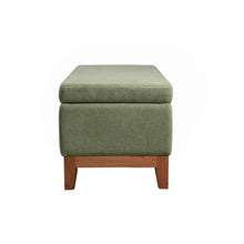 Load image into Gallery viewer, Albert Storage Ottoman 132x45x42cm Olive; ETA Early May
