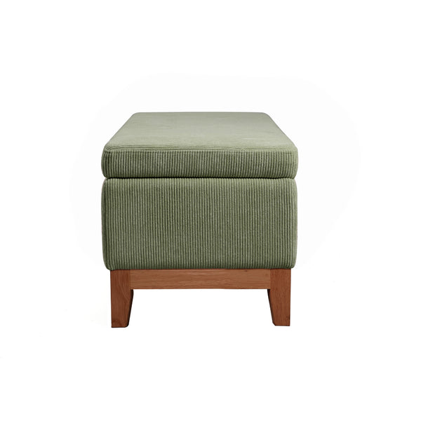 Albert Storage Ottoman 132x45x42cm Olive