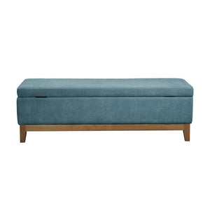 Albert Storage Ottoman 132x45x42cm Steel Blue; ETA Early May