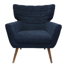 Load image into Gallery viewer, Alessia Arm Chair 80x79x87 cm Dark Blue; ETA Early December
