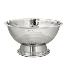 Load image into Gallery viewer, Alfie Champagne Bowl 40cm Hammered Chrome
