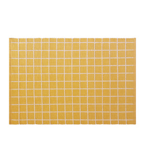 Amanda Placemat Set of 4 33x48cm Yellow