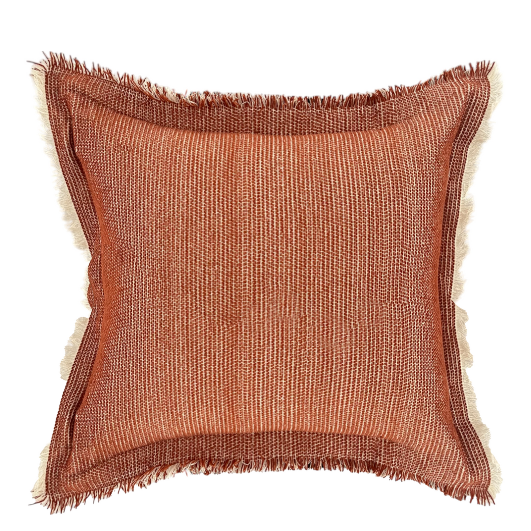 Anthea Cushion 50x50x0.5cm Rust; ETA Early October