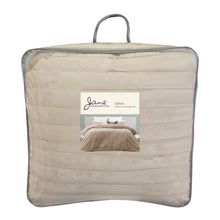 Load image into Gallery viewer, Arna 3 Pc Comforter King 255x240cm+ 2 Pillow Cases 48x73cm Ivory; ETA Mid April
