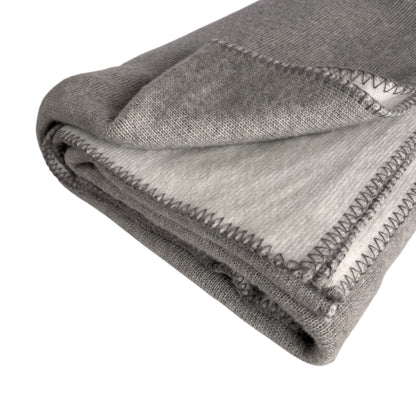 Atelier Blanket Throw 130x180cm Grey & White
