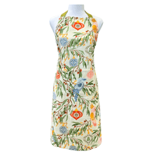 Load image into Gallery viewer, Australian Bird Christmas Apron 83x68cm Green Multi
