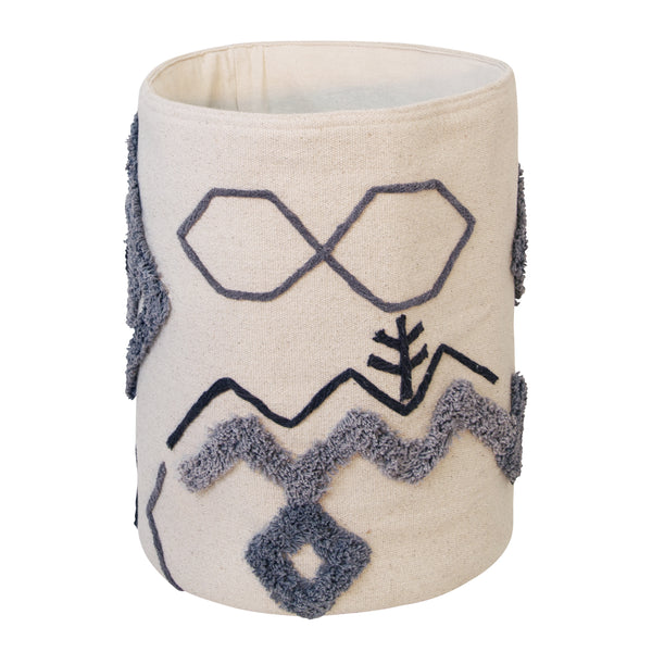 Ayana Basket 30x30x40cm Grey Multi