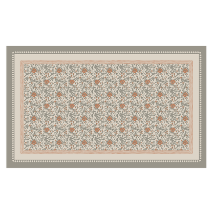 Basra Printed Tablecloth 150x270x0.5cm Muted Sage