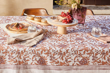 Load image into Gallery viewer, Basra Printed Tablecloth 150x270x0.5cm Ochre
