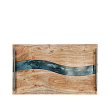 Load image into Gallery viewer, Bently Serving Tray With Handles 40x24cm Evergreen
