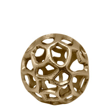 Load image into Gallery viewer, Bernice Decorative Ball Small 10cm Gold; ETA Mid April
