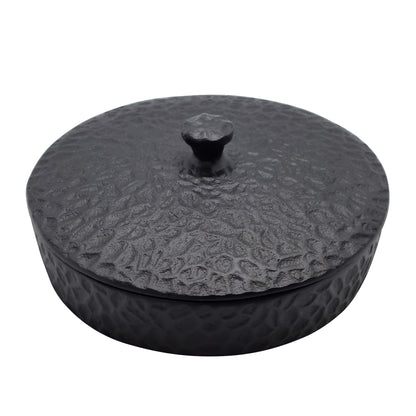 Bernice Round Box 20x20x9cm Black