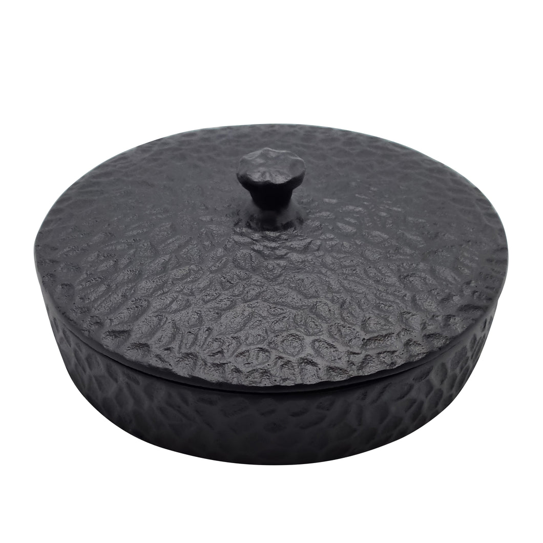 Bernice Round Box 20x20x9cm Black; ETA Mid April