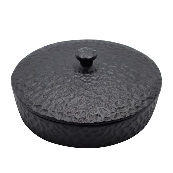 Bernice Round Box 20x20x9cm Black; ETA Mid April