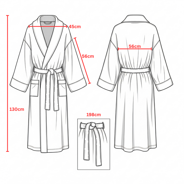 Betsy Robe One Size Nude