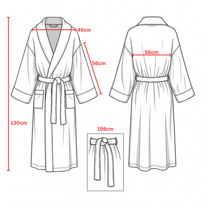 Betsy Robe One Size Ivory