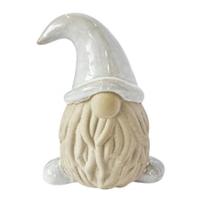 Load image into Gallery viewer, Bobby Christmas Gnome Decoration White &amp; Natural
