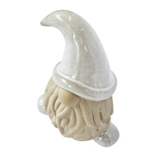 Load image into Gallery viewer, Bobby Christmas Gnome Decoration White &amp; Natural
