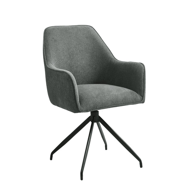 Brendan Occasional Chair 62x60.5x99cm Dark Grey