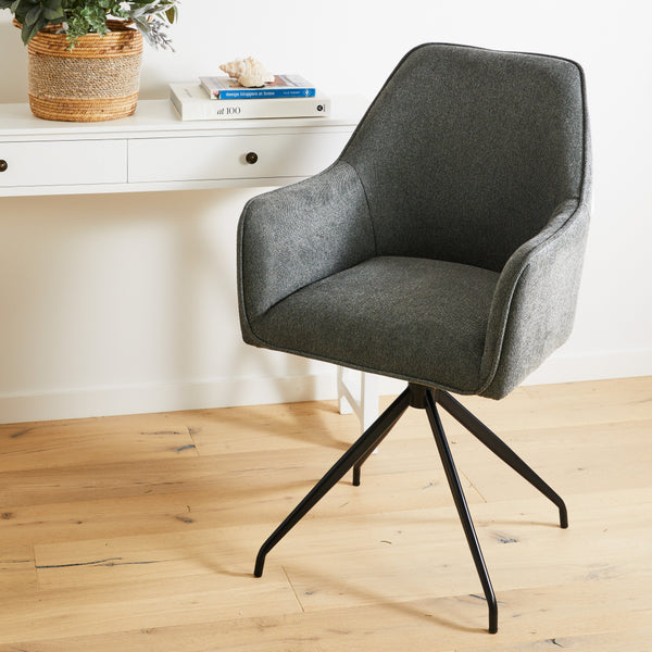 Brendan Occasional Chair 62x60.5x99cm Dark Grey