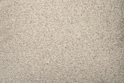 Brooklyn Feather Filled Boucle Cushion 50x50cm Milky Coffee