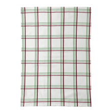 Load image into Gallery viewer, Candy Cane Tea Towel 2pk 50x70cm Mint &amp; White Multi; ETA Early September
