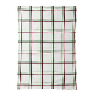 Candy Cane Tea Towel 2pk 50x70cm Mint & White Multi; ETA Early September