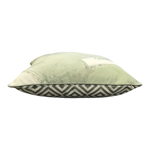 Canvas Outdoor Cushion 50x50x12cm Olive; ETA Early October