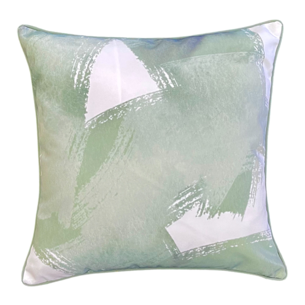 Canvas Outdoor Cushion 50x50x12cm Olive; ETA Early October
