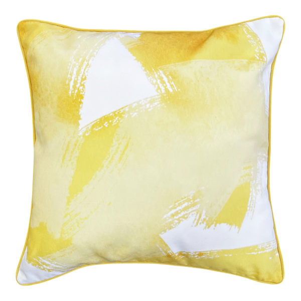 Canvas Outdoor Cushion 50x50x12cm Sun; ETA Early October