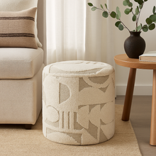 Load image into Gallery viewer, Justin Storage Ottoman 40x40x45cm Natural
