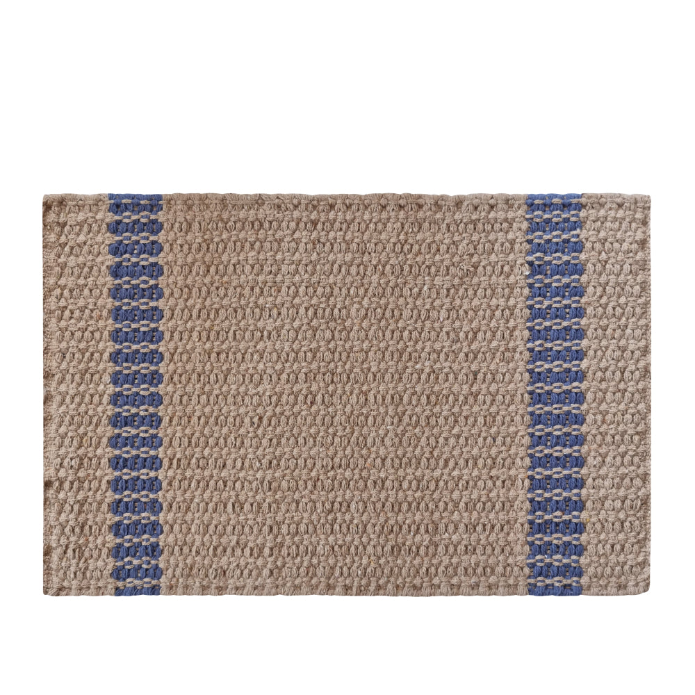 Conner Jute Placemat 4 pack 33x48cm Navy