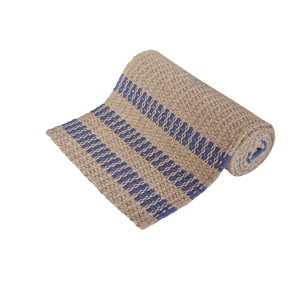 Conner Jute Runner 37x180cm Navy